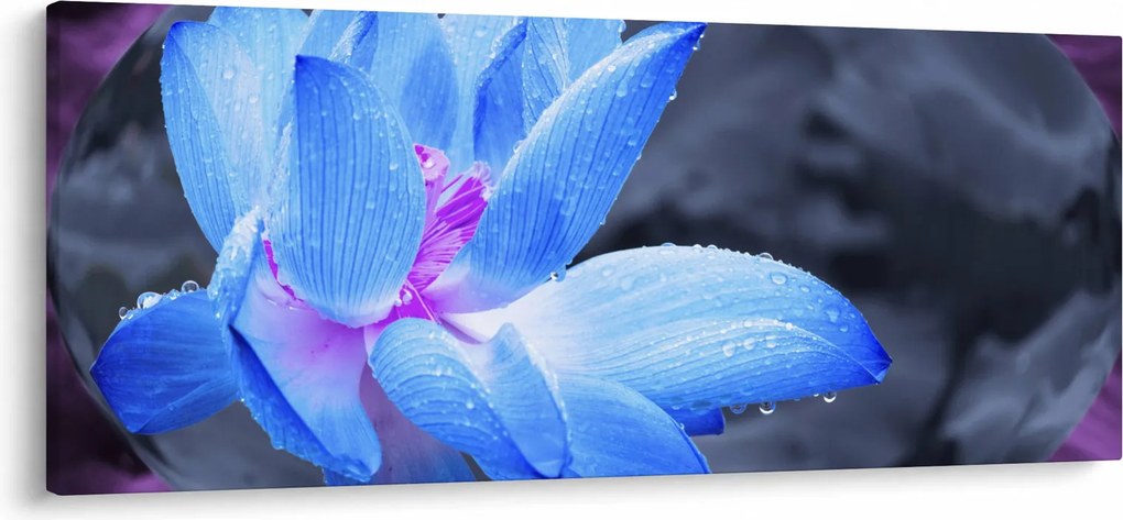 Tablou florilor în detailu (120x50 cm)