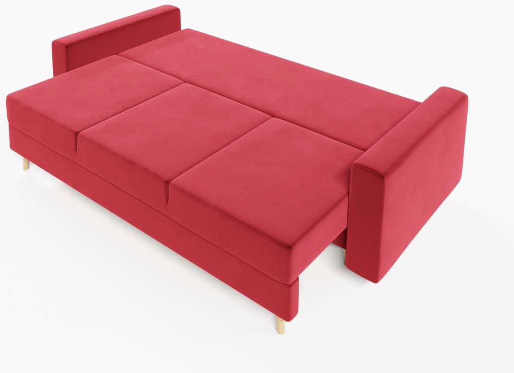 Canapea extensibilă Kineton (bordo). 1007752