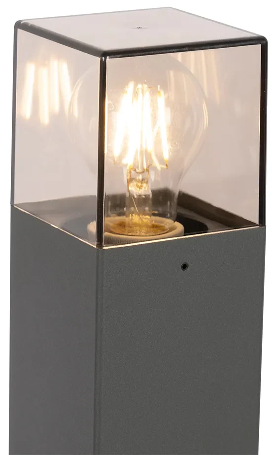 Lampa de podea moderna pentru exterior 50 cm gri inchis IP44 - Denmark