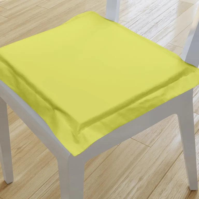 Goldea pernă pentru scaun cu ornamente 38x38 cm - verde fosforeşcent 38 x 38 cm