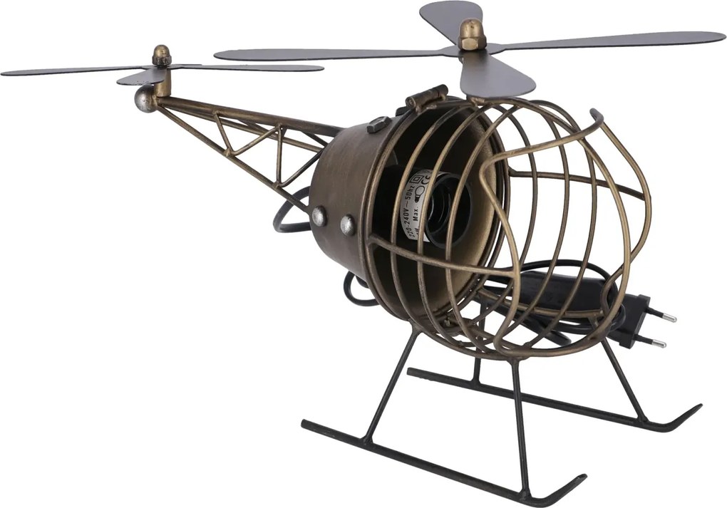 Lampa de masa Stil Industrial Elicopter L 40 cm