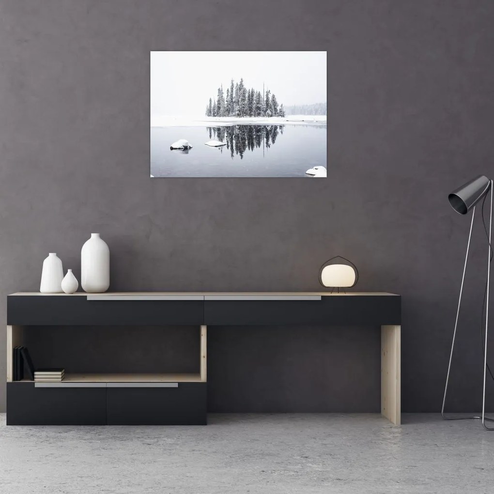 Tablou - A fost alb (70x50 cm)