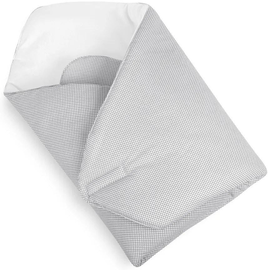 Păturică de înfășat copii Bellatex Bones gri , 75x 75 cm