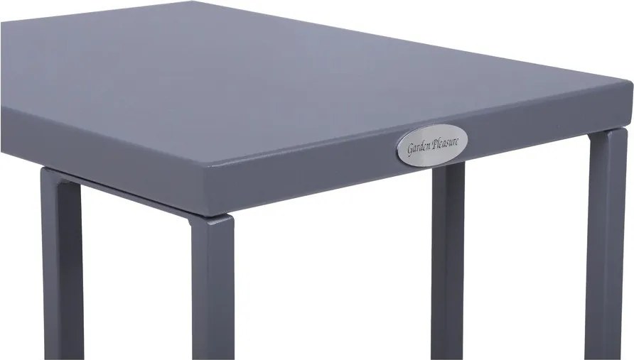 Masă auxiliară de grădină din oțel 43x30,5 cm Dorea – Garden Pleasure
