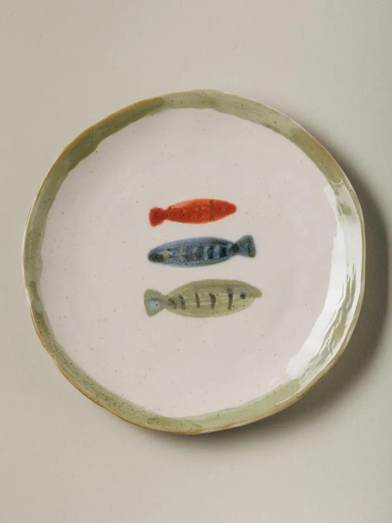 Set 3 farfurii din ceramica, D20cm, Mare Amore