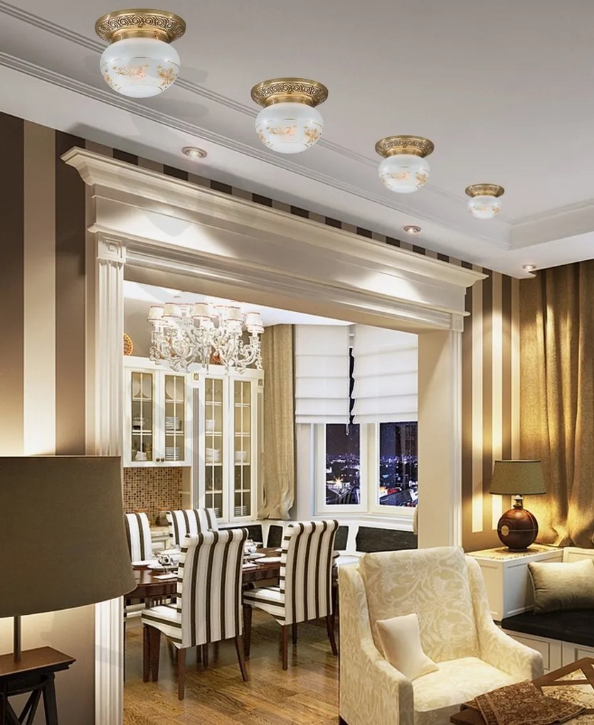 Plafoniera clasica design italian 7845