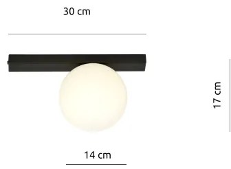 Plafonieră FIT 1xE14/10W/230V alb