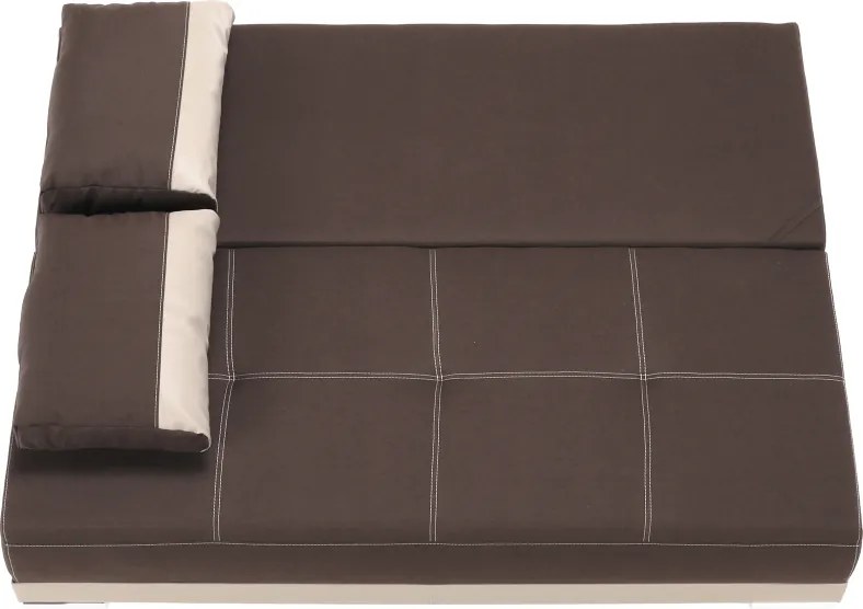 Canapea extensibilă, cacao/ciocolată, SALEM