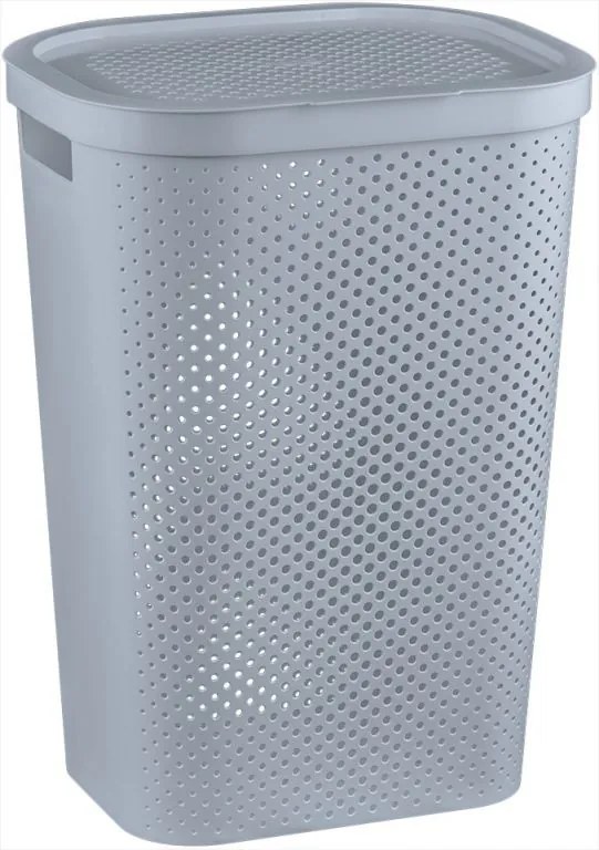 Coș de rufe murdar cu capac 59L gri CURVER
