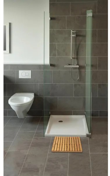 WENKO 24610100 - Covoraș BAMBUSA, 50 x 50 cm, maro