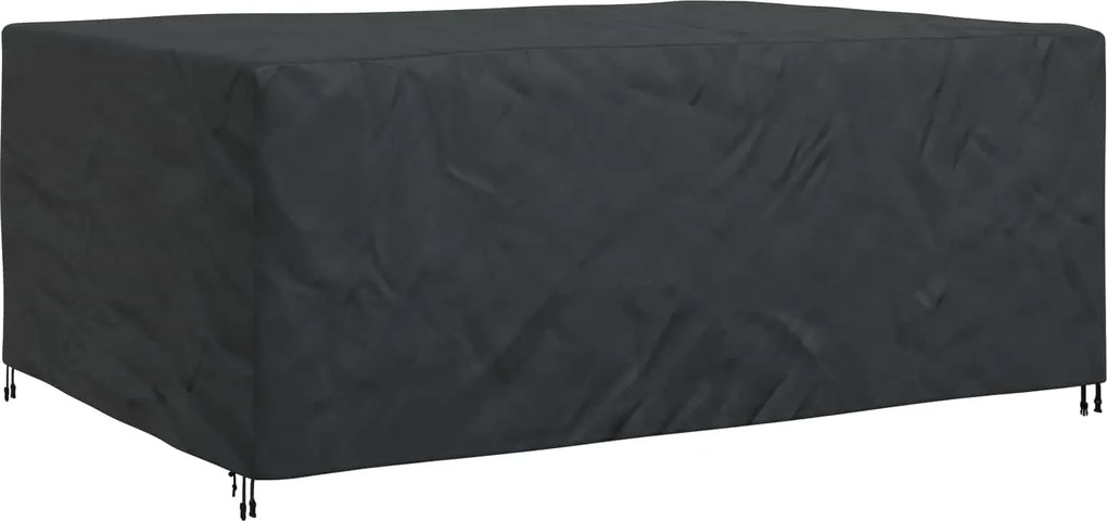 vidaXL Husă pentru mobilă Simplu Negru 270 x 180 x 90 cm 420D