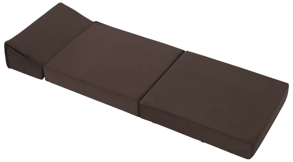 Scaun pliant/saltea PELOS, maro