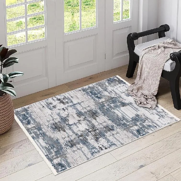 Covor camera antiderapant, abstract, Model Urban