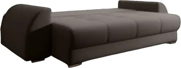 Canapea extensibilă dumonde cu ladă de depozitare si sezut confortabil din spuma high-density, Verona Kaki 260x100 cm