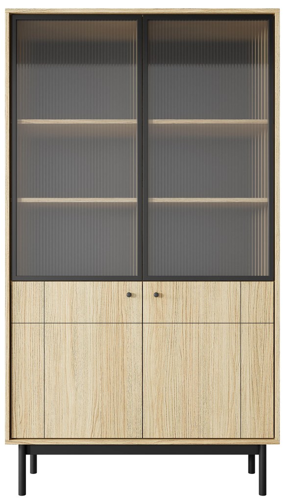 Vitrină Japandan (Stejar Linea). 1107574
