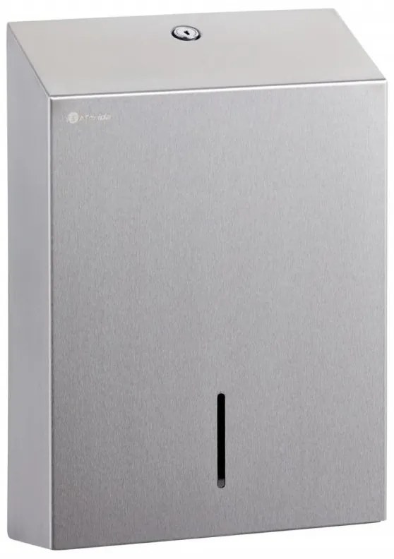 Dozator de prosoape de hartie Stella Slim Maxi, otel inoxidabil mat