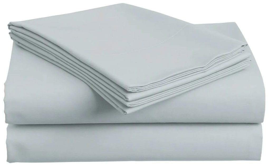 Cearsaf din bumbac LUX gri deschis 220x240 cm