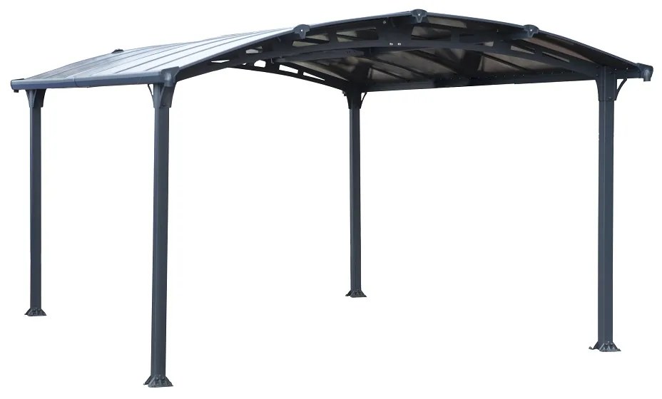 Foișor de grădină din policarbonat Tuscan Palram - Canopia 3,6 x 4,3 m