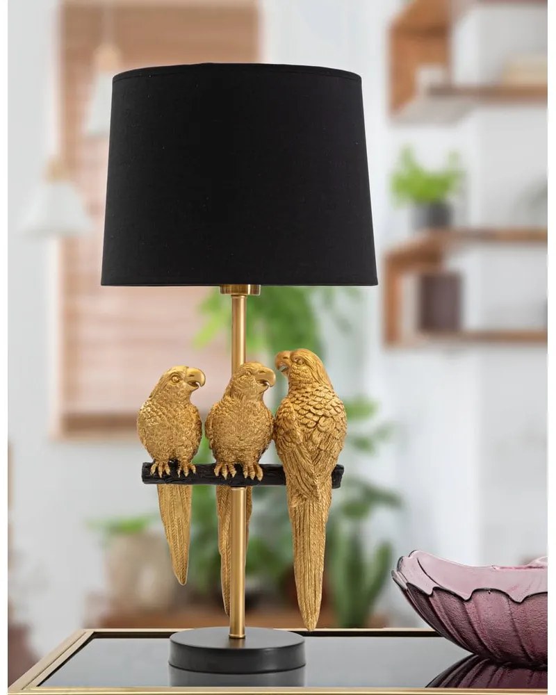 Veioză Mauro Ferretti Parrots, negru