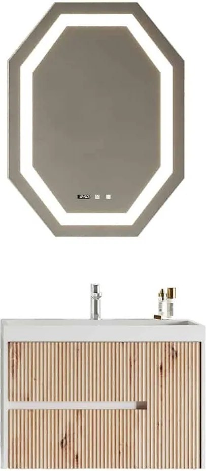Set lemn masiv Mobilier Baie Suspendat Paige Model P4