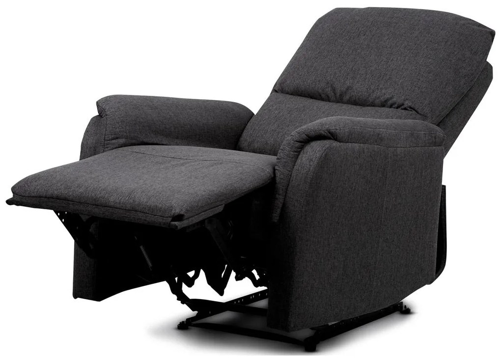 Fotoliu reglabil Terrell-5060 GREY2 (gri închis). 1121052