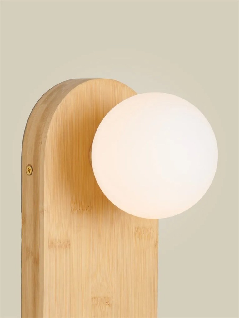 Aplica de perete din bambus natur Java