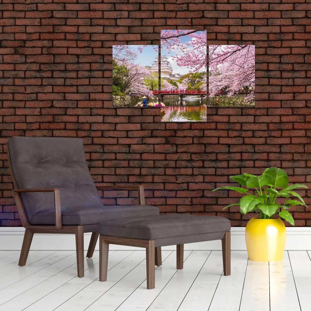 Tablou cu cireș japonez (90x60 cm)