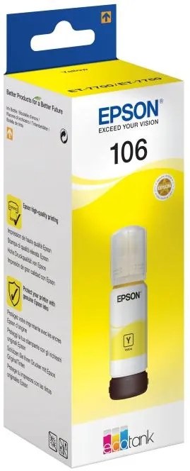 EPSON 106 ECOTANK YELLOW INK BOTTLE