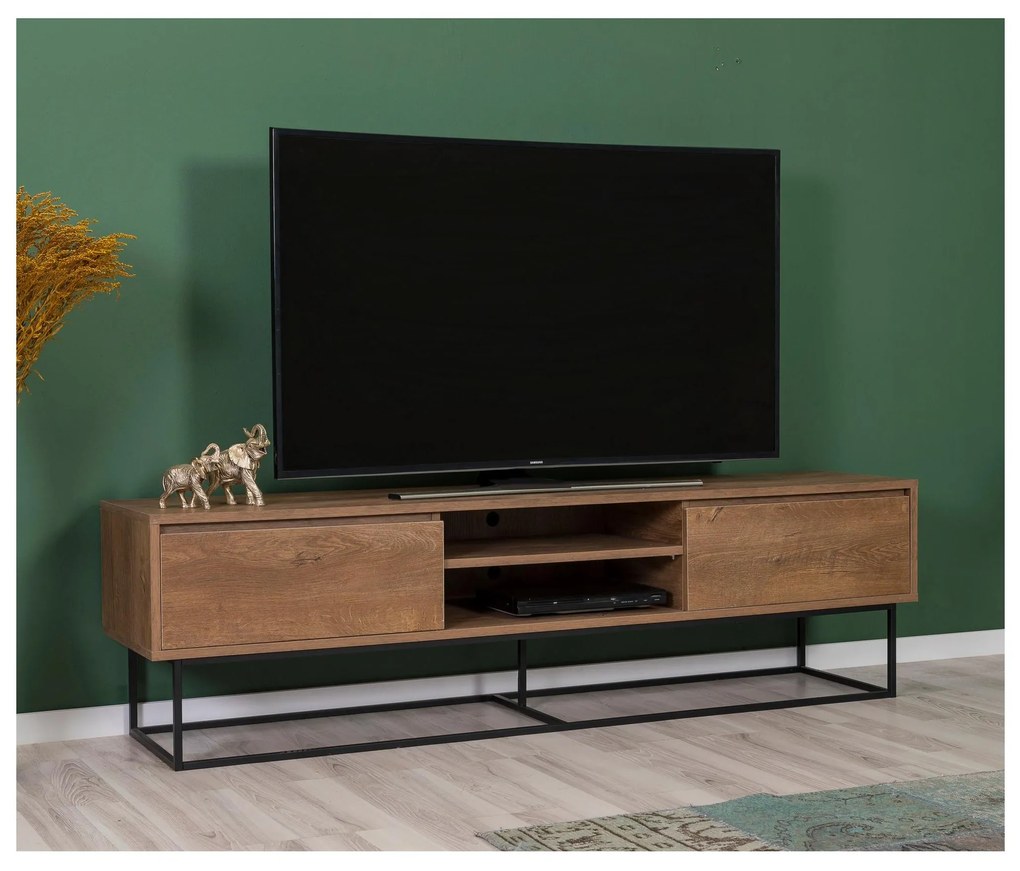 Set mobilier living Laxi 10 (nuc + negru). 1107122