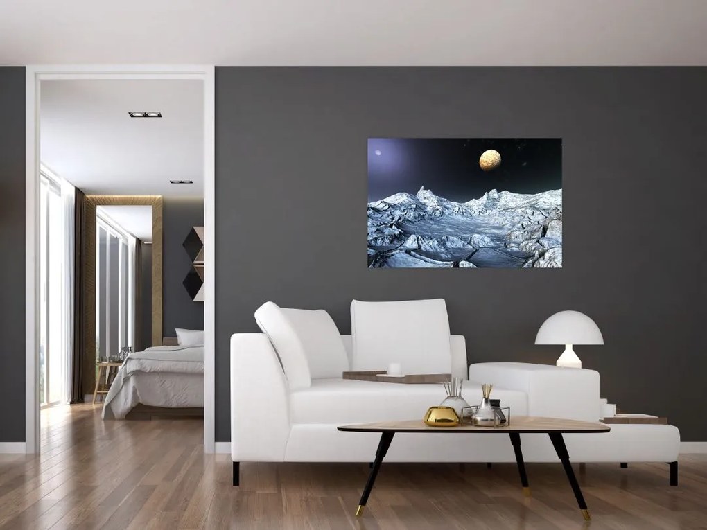 Tablou cu sat (90x60 cm)