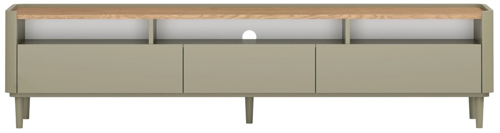 Comodă TV Elivo 220 cm - eucalipt / stejar baltic dune
