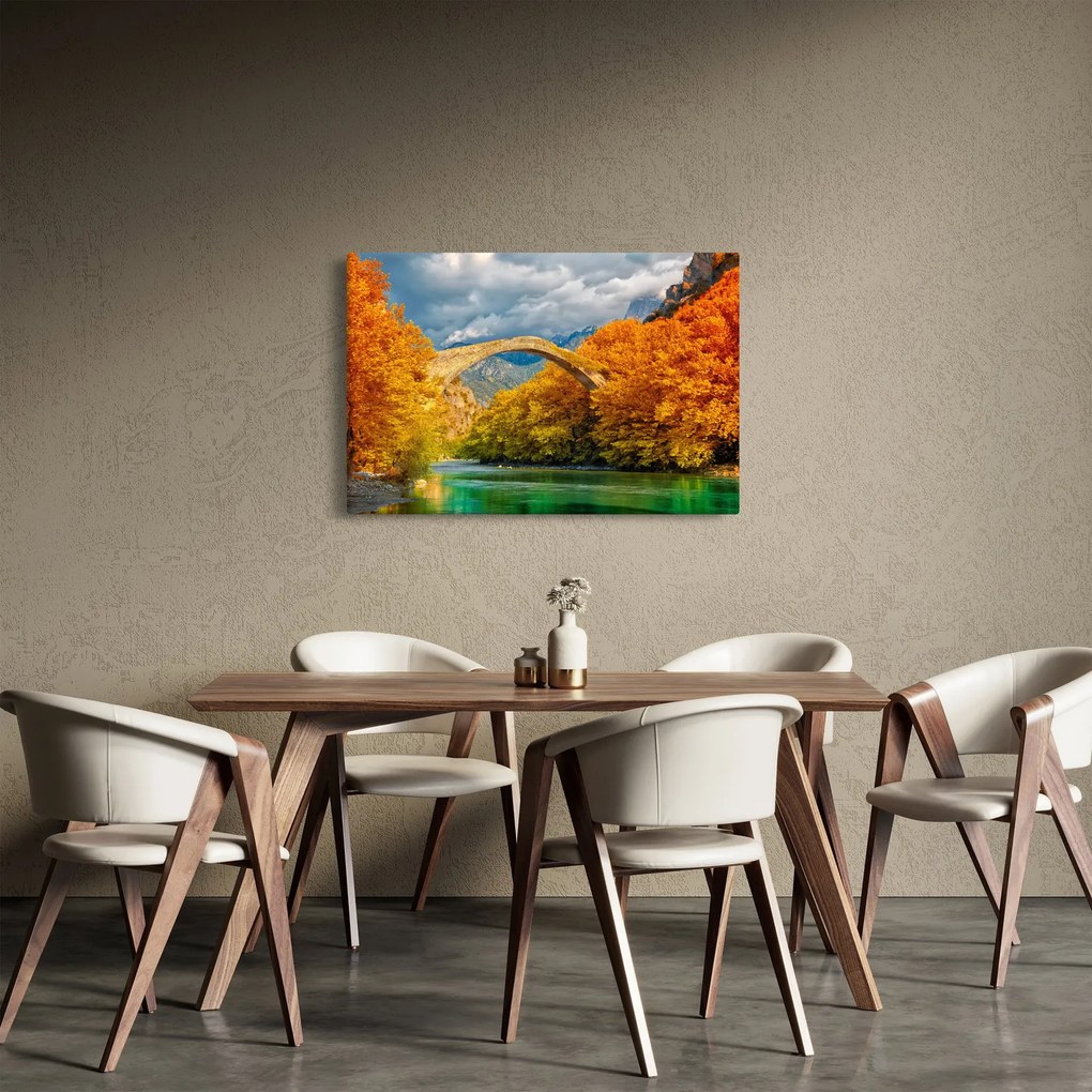 Tablou - Podul Konitsa (90x60 cm)