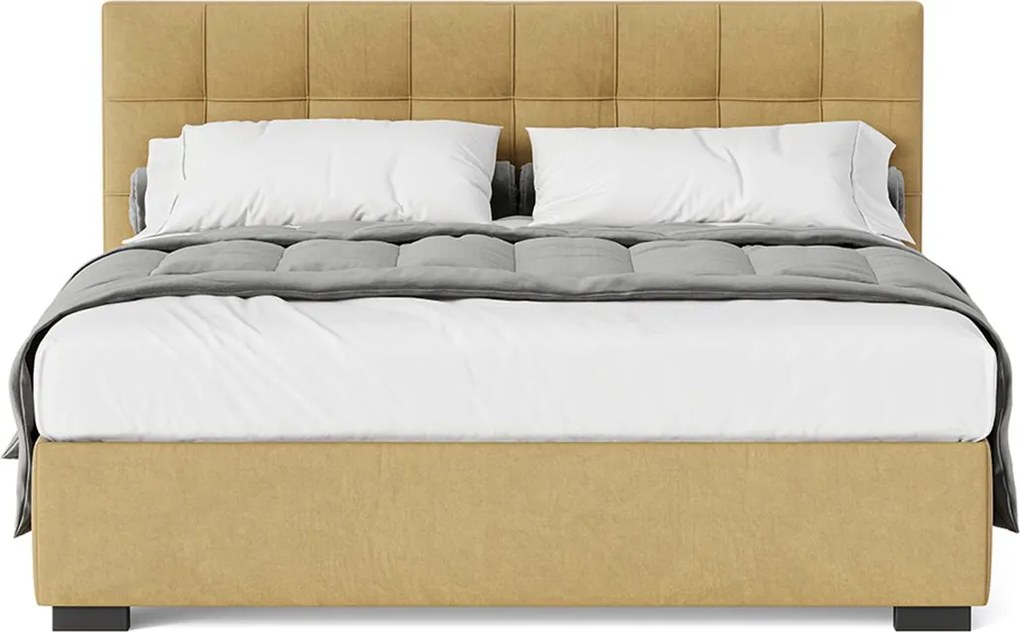 Pat tapițat Dream cu saltea, 120/140/160/180cm - 180x200