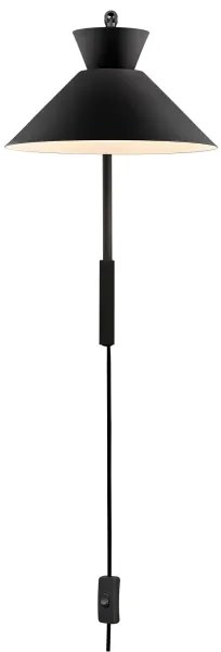 Lampă de perete Nordlux DIAL 1xE27/40W/230V negru