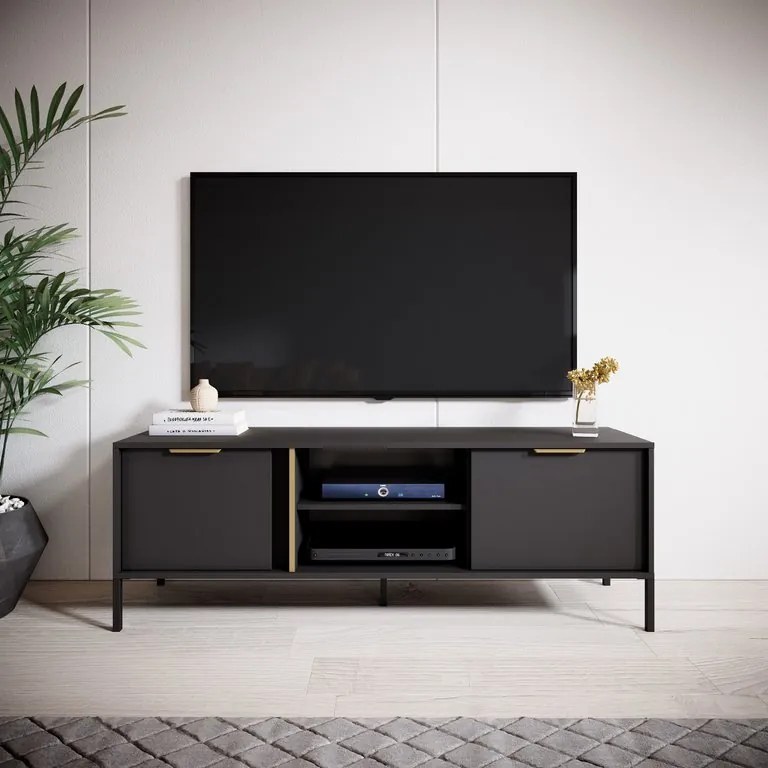 Dulap TV antracit LARS 153 2D