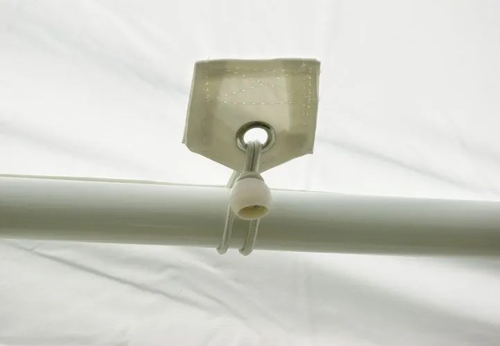 Cort de grădină - alb, 4 x 4 m