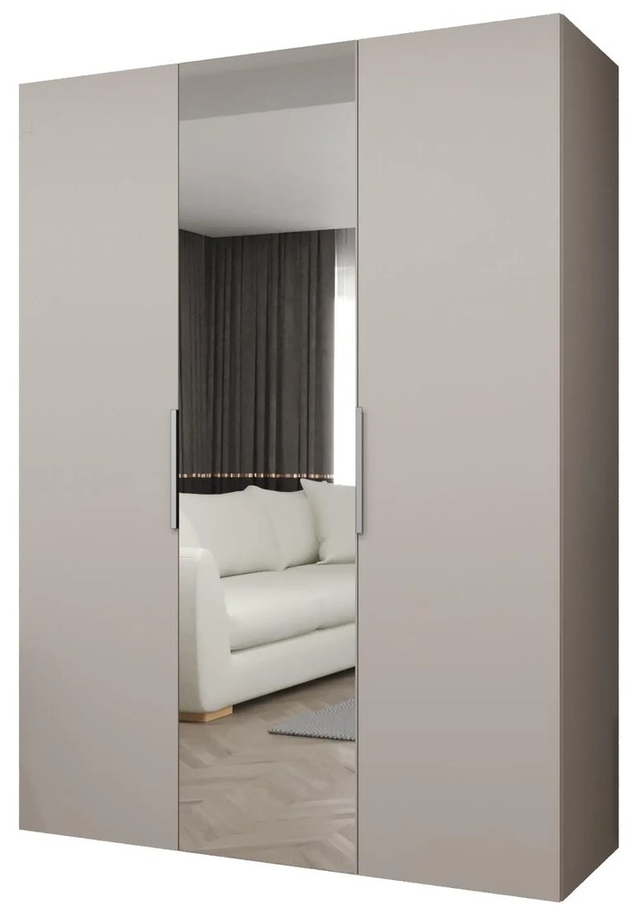 Dulap de haine 150 cm Mirabella 2 (Cașmir + Cașmir). 1126411