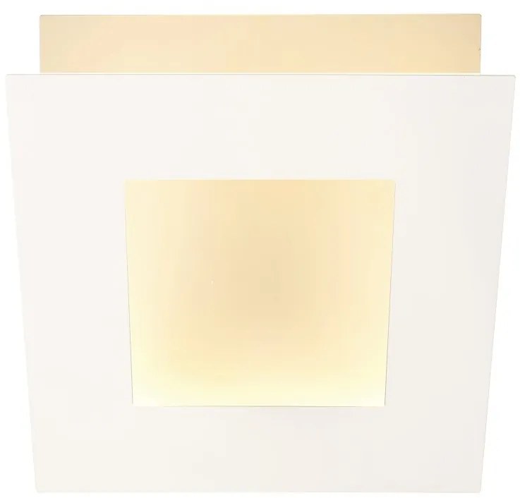 Aplica de perete LED design ambiental DALIA 22x22cm, alb