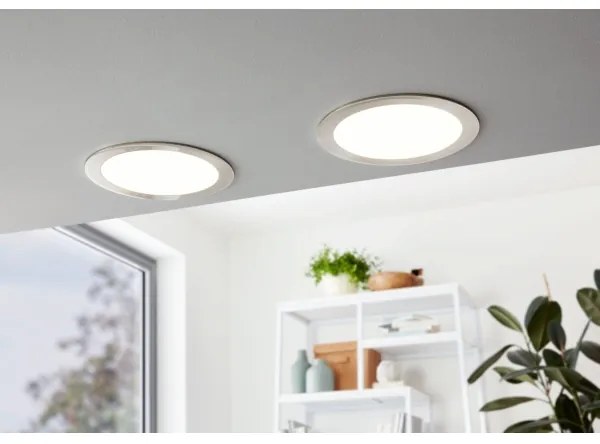 Eglo 31676 - Plafonieră LED încastrată FUEVA 1, 18W, 230V
