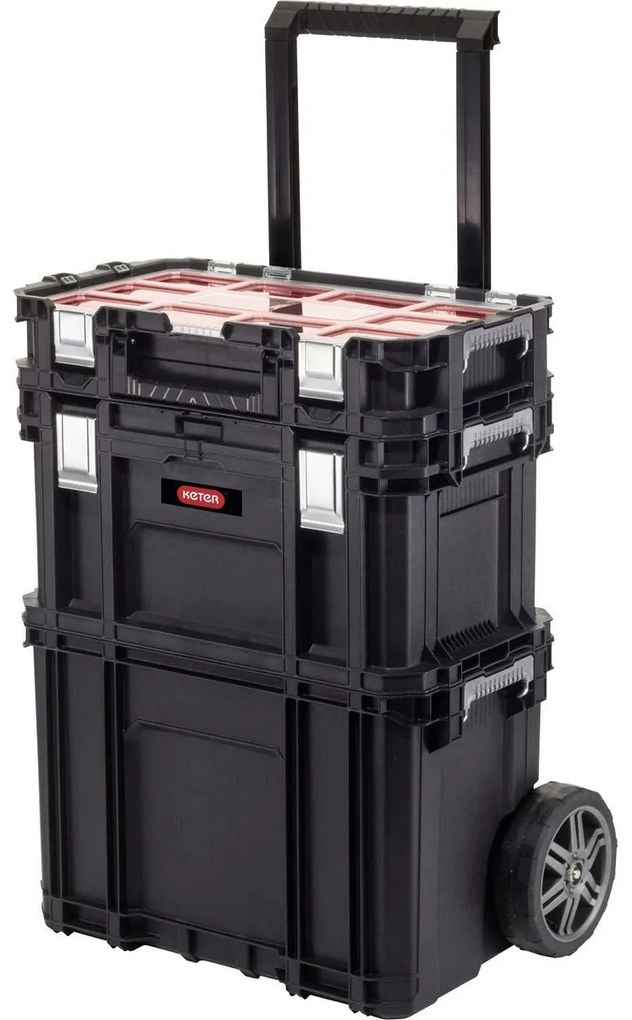Keter Mobile Toolbox Set Rolling Work Shop