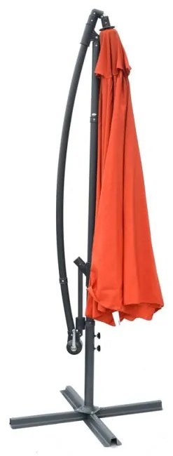 Umbrelă de soare teracotă 300cm EXCLUSIV