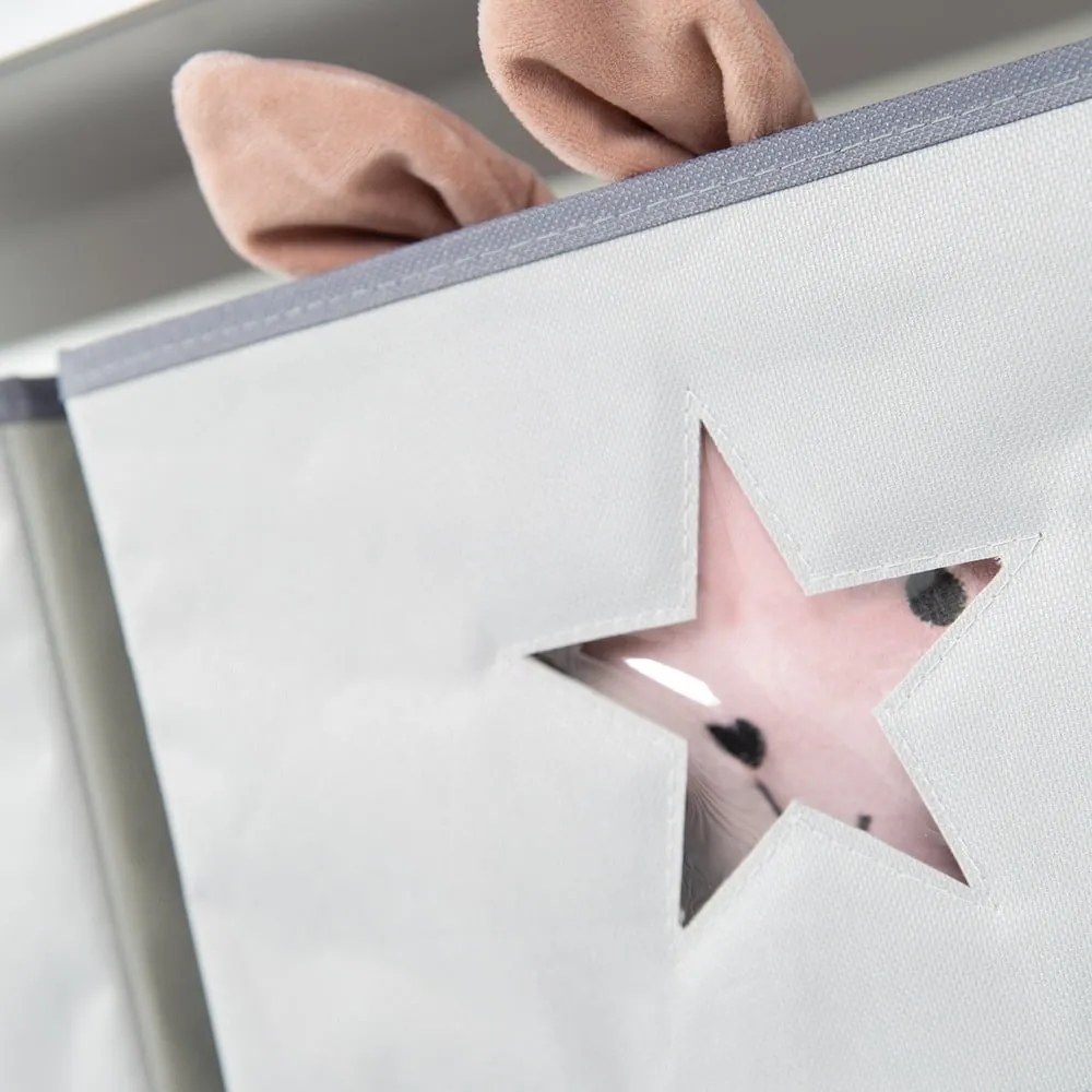 Comodă de copii gri cu masă de schimbat 87x100x75 cm Hamburg – Roba