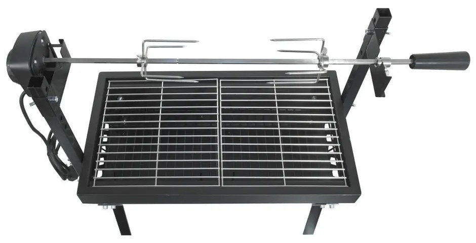 Grătar cu motor Cattara Barbecue, lungime 60 cm
