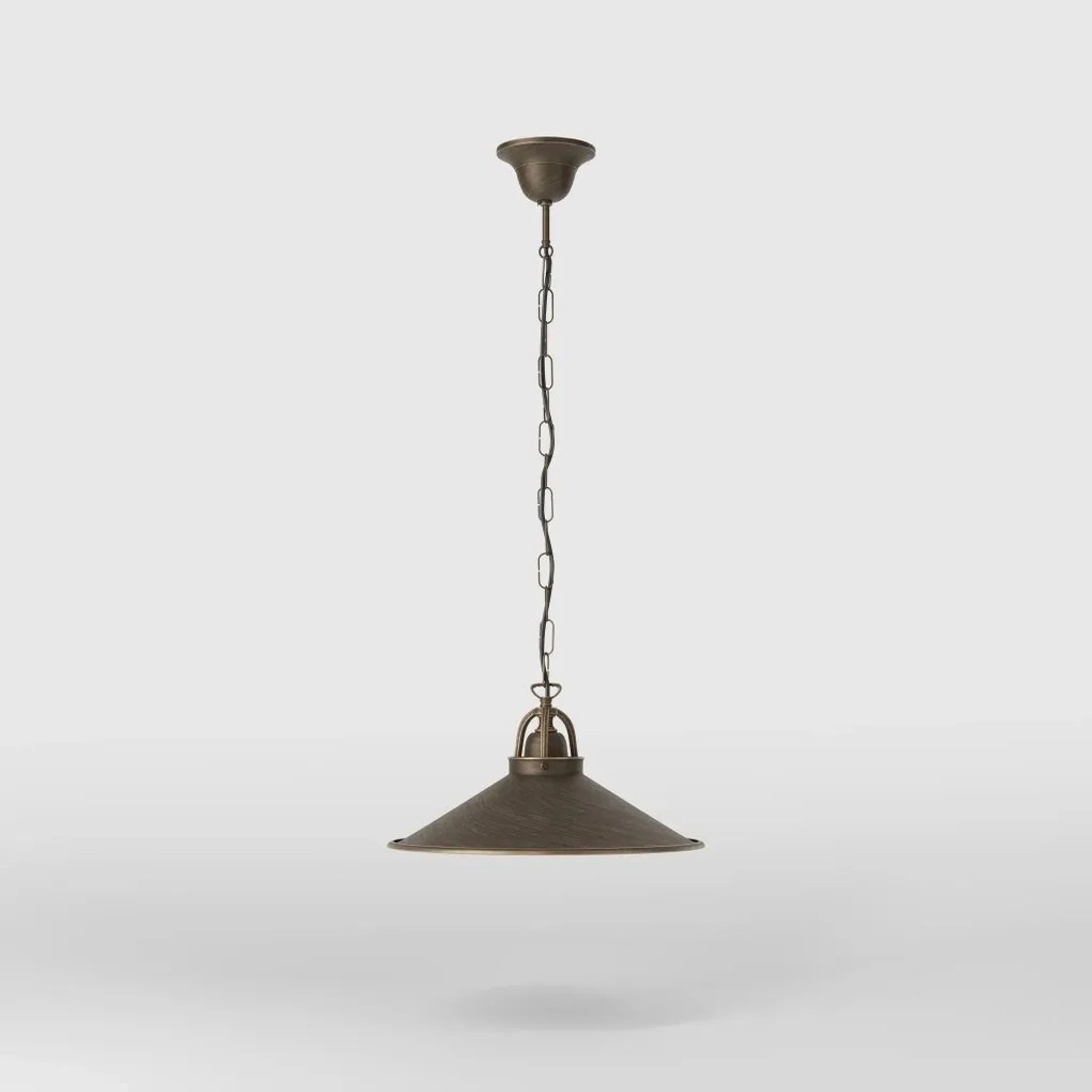 Pendul stil industrial din alama personalizabila Alice 35cm