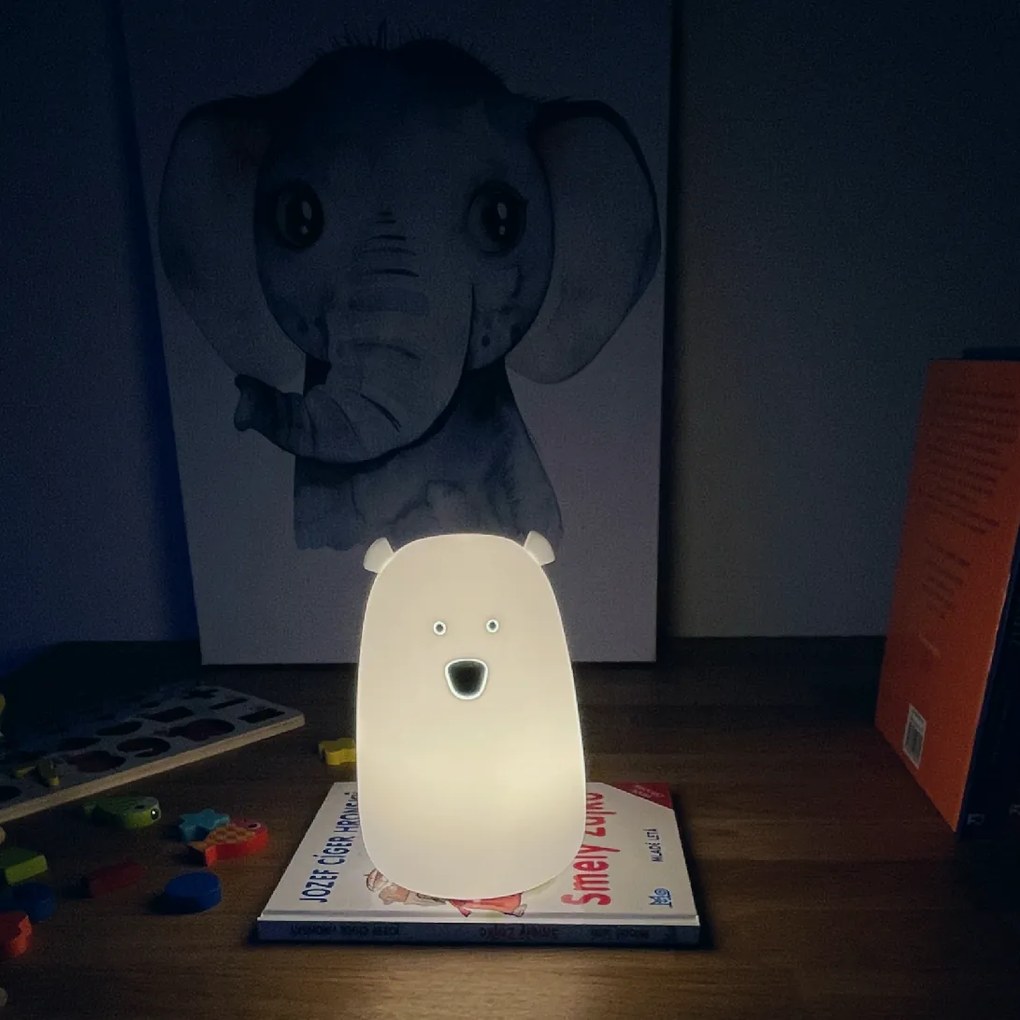 Lampa din silicon pentru copii - ursul polar