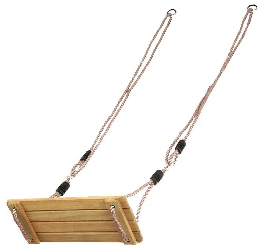 Leagăn din lemn pentru exterior, 40 x 16 cm