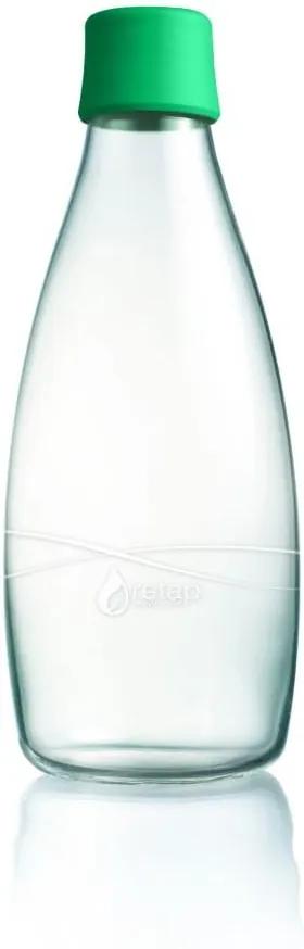 Sticlă cu garanție pe viață ReTap, 800 ml, verde