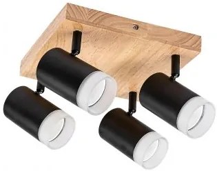 Plafoniera rustica 4 becuri GU10 Toras 73124 Rabalux