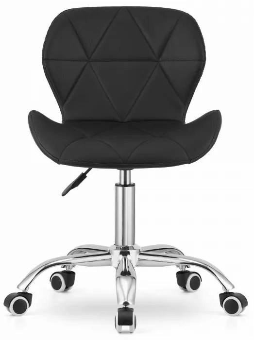 Set pentru birou masa de birou TAYLOR SONOMA 100x50 cm + scaun de birou AVOLA din piele ecologica negru