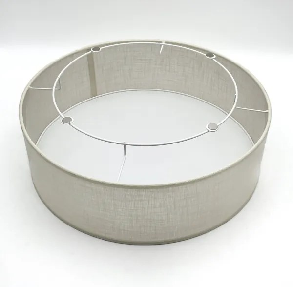 Plafonieră Brilagi BELLADONNA 2xE27/15W/230V d. 40 cm crem/stejar